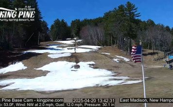 King Pine Ski Live Webcam New Hampshire