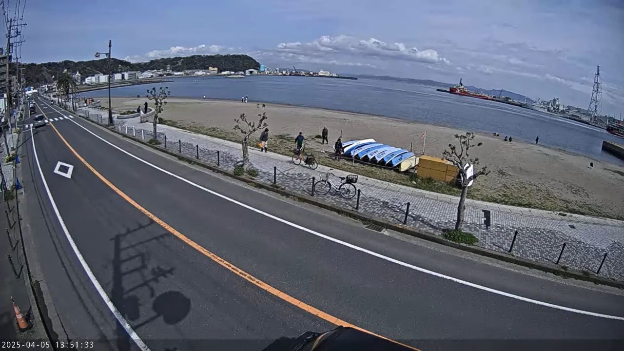 Kurihama Beach Live Webcam – Yokosuka, Kanagawa