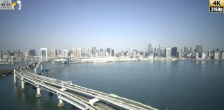 New Rainbow Bridge Japan Live Street Camera