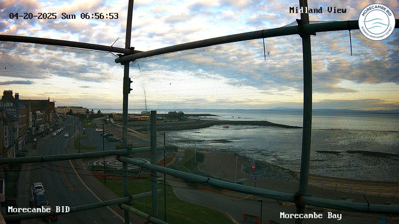 Morecambe Bay Webcam – England, United Kingdom