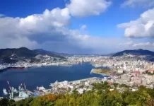 New Nagasaki Port Japan Live Webcam