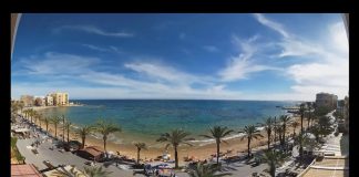 Playa del Cura Live Webcam - Torrevieja, Costa Blanca
