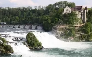 New Rhine Falls In Switzerland Live Webcam