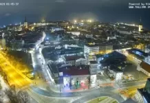 New Freedom Square Live Stream Cam In Tallinn, Estonia