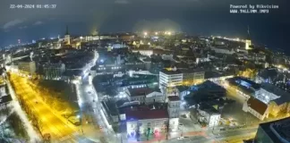 New Freedom Square Live Stream Cam In Tallinn, Estonia