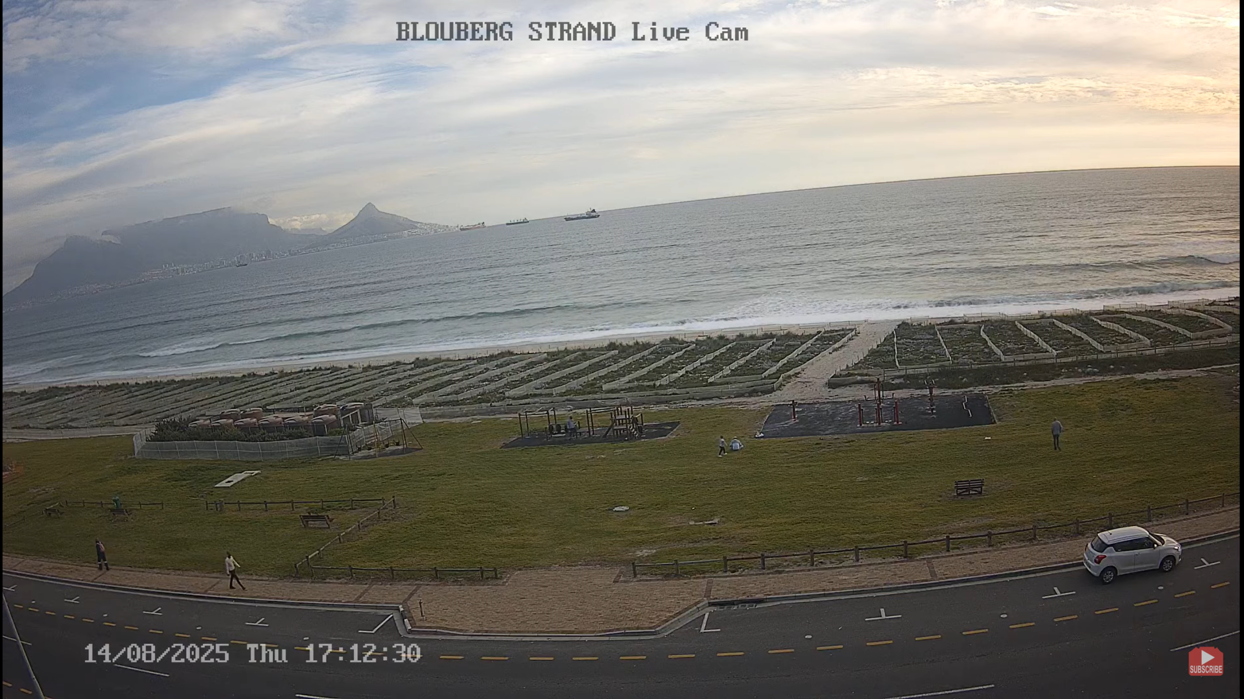 Table Mountain Live Webcam, Cape Town South Africa