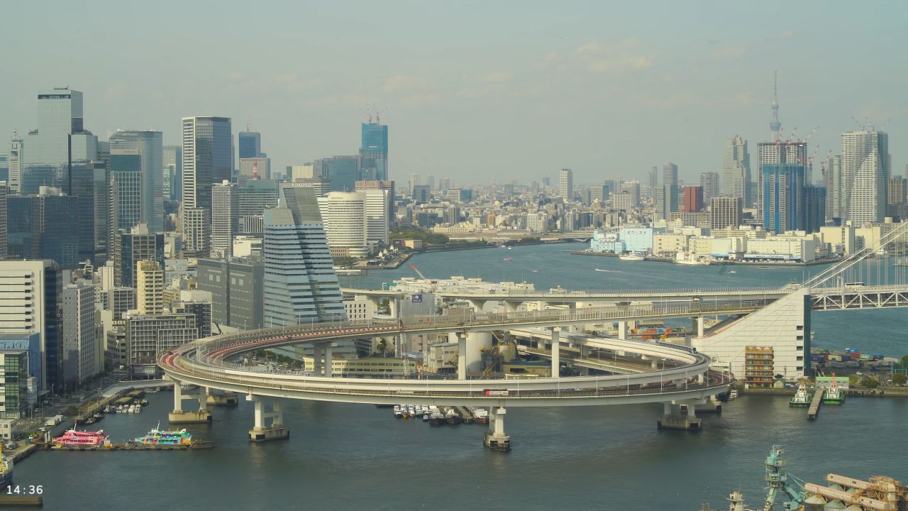 Tokyo, Japan Panoramic HD Live Webcam
