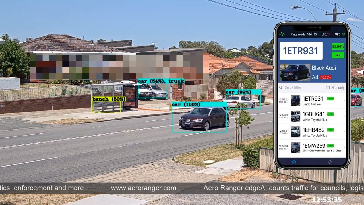 Perth Australia Live Webcam Object Recognition