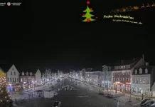 New Bredstedt Market Square Live Stream Cam In Germany