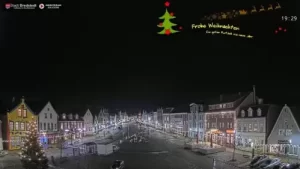 New Bredstedt Market Square Live Stream Cam In Germany