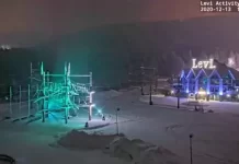 New Levi Ski Resort Activity Park Webcam