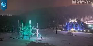 New Levi Ski Resort Activity Park Webcam