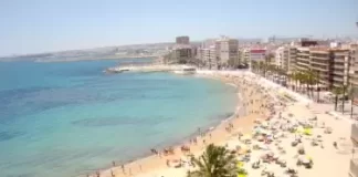 New Costa Blanca El Cura Beach Live Stream Webcam
