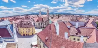 New Main Square Live Stream Webcam Sopron, Hungary