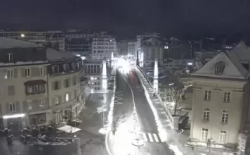 Lausanne Pont Bessières Live Cam New Swiss Alps