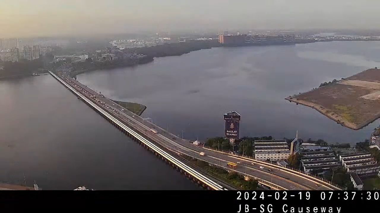 Live Webcam Johor Bahru, Malaysia – Causeway