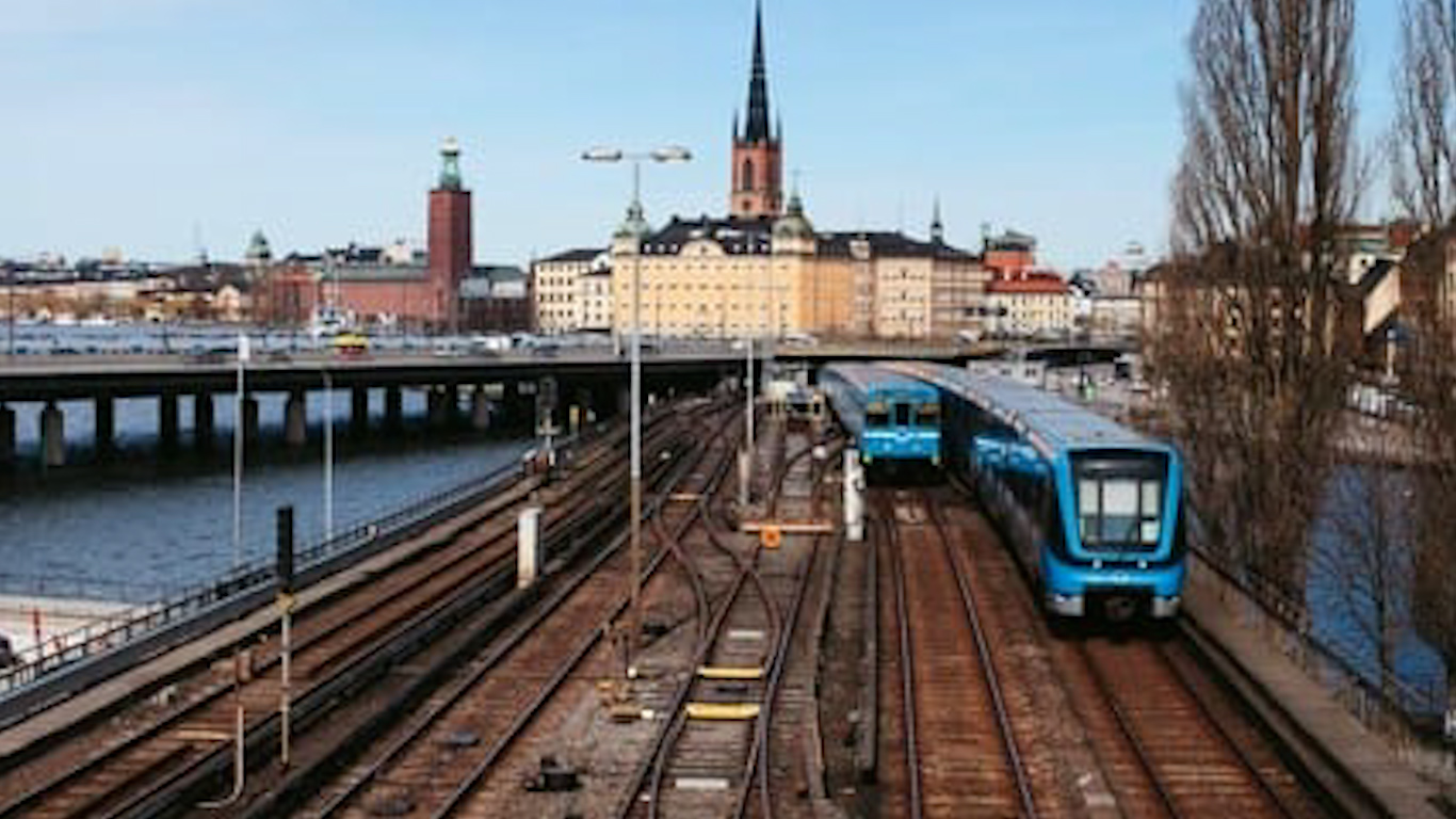 Live Webcam Solna, Stockholm, Sweden Train