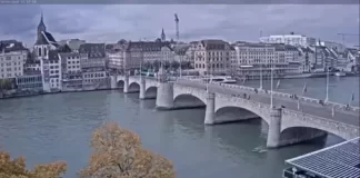 Middle Bridge Live Cam New Basel, Switzerland