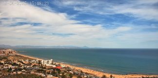 Playa De La Mata Live Cam Torrevieja, Spain