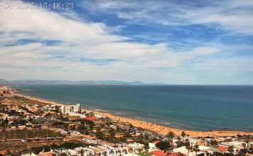 Playa De La Mata Live Cam Torrevieja, Spain
