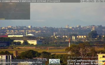 Salgado Filho Airport - Porto Alegre, Brazil - Live Webcam