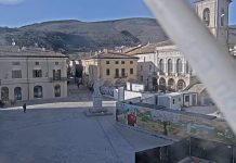 San Benedetto Square Webcam - Nursia, Perugia, Italy