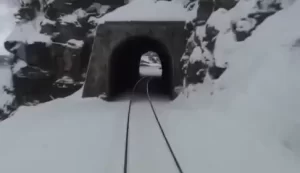 North Pole Live Webcam Train Car Norway New