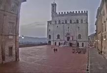 Gubbio Italy Piazza Grande New Live Stream Cam