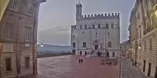Gubbio Italy Piazza Grande New Live Stream Cam