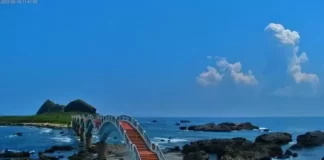 Sanxiantai, Taiwan Live Cam New Taitung County