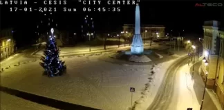 Latvia Unity Square New Live Stream Webcam