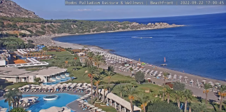 Rhodes Island Live Webcam - Elysium Resort & Spa, Greece