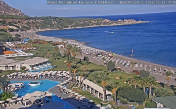 Rhodes Island Live Webcam - Elysium Resort & Spa, Greece
