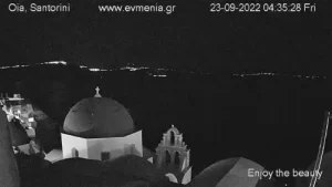 New Oia Village Live Stream Webcam Santorini, Greece