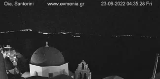 New Oia Village Live Stream Webcam Santorini, Greece