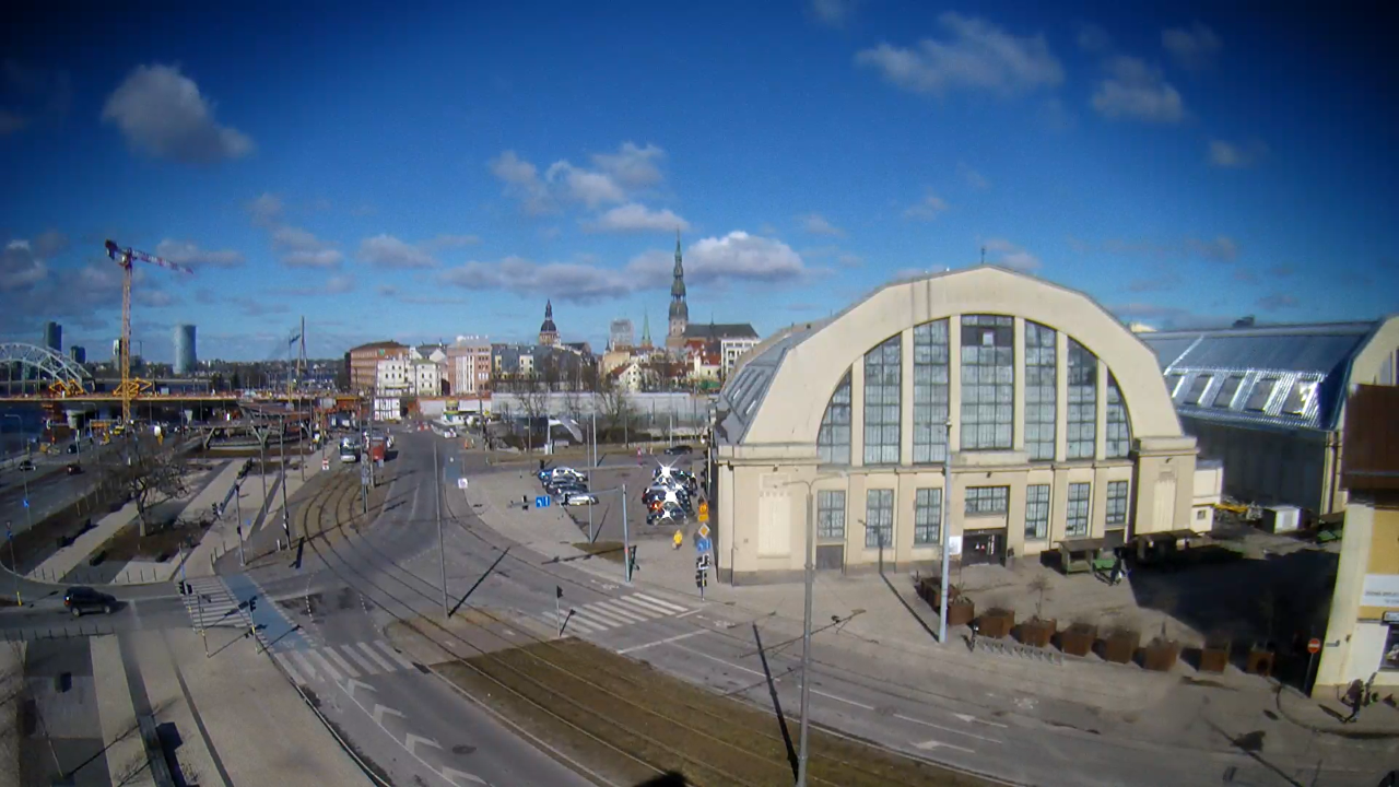 Central Market Live Webcam – Riga, Latvia