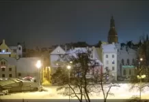 Livu Square Live Stream Cam In The City Riga, Latvia