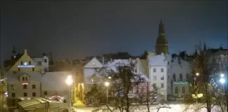 Livu Square Live Stream Cam In The City Riga, Latvia