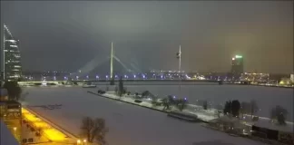 New Daugava River Live Stream Cam Old Riga, Latvia