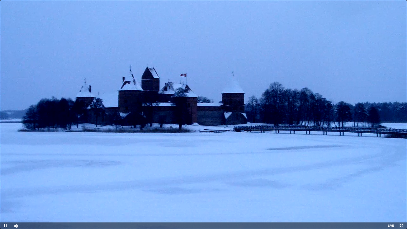 Trakai Island Castle Live Cam – Lithuania