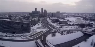 Central Business District New Live Stream Cam In Lithuania