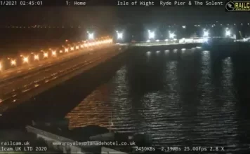 Uk Isle Of Wright Ryde Pier & Solent New Live Cam New