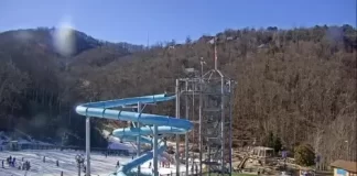 Ober Ski Theme Park Live Cam Stream New Gatlinburg, Tennessee