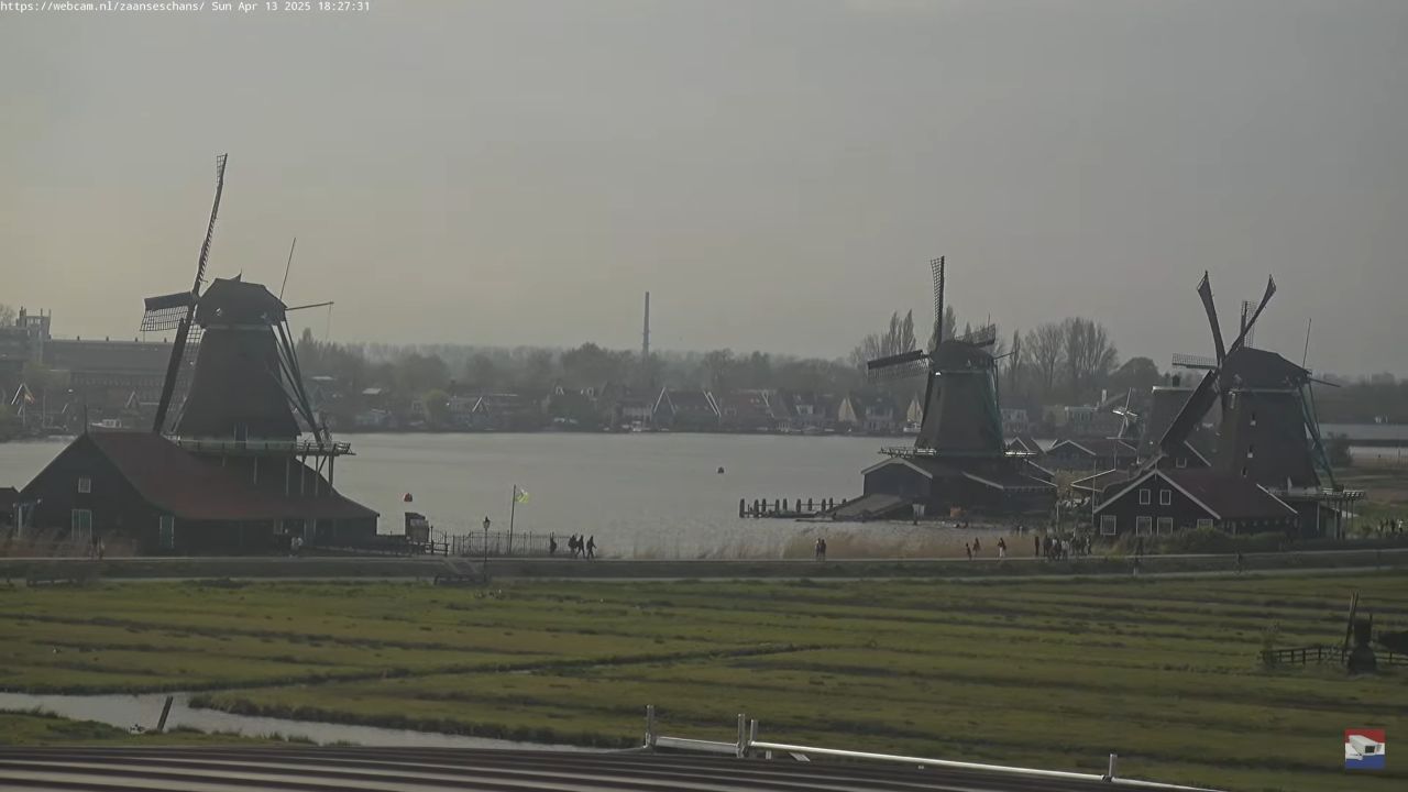 Zaanse Schans Live Webcam – Zaandam, North Holland