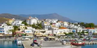 New Gavrio Port Live Stream Cam In Greece