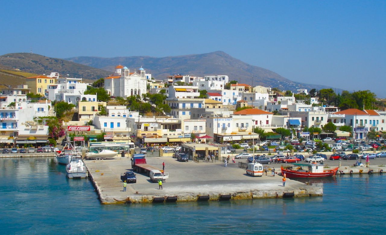 Gavrio Port Live Webcam – Andros, Greece – HD Video