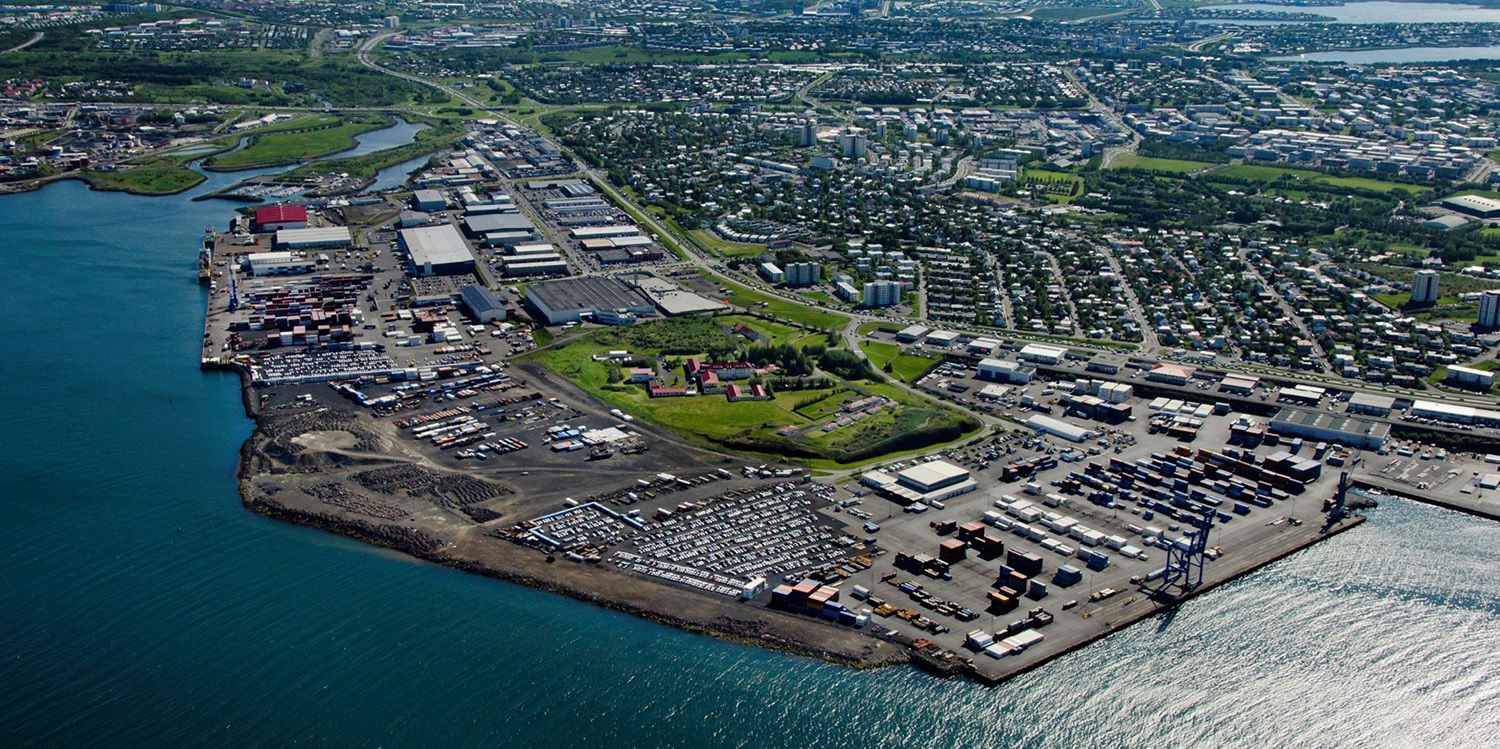 Kleppsbakki Harbour Live Webcam – Reykjavik, Iceland