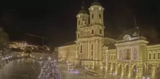 Dobó István Square New Live Stream Cam Eger, Hungary