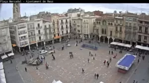 Hd Live Stream Cam Of Plaça Mercadal, Reus, Spain New