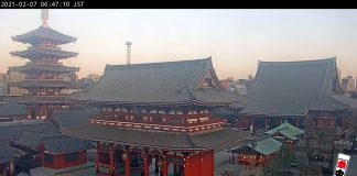 Hōzōmon Gate Live Cam New Stream Senso-ji Asakusa, Japan